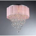 Warehouse Of Tiffany Eos 6-Light Chrome Ceiling Lamp RL7918-6